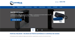 Desktop Screenshot of pontualrelogios.com.br